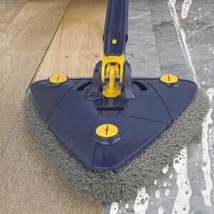 4 Mop Pads For 360 Adjustable Cleaning Mop Triangle Wet Dry Self Wringing Mop